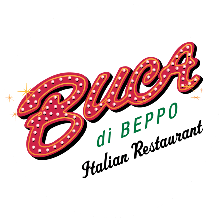 Celebration, FL Restaurants - Your Complete Dining Guide 31 Bucca di Beppo Celebration FL Logo 768x768